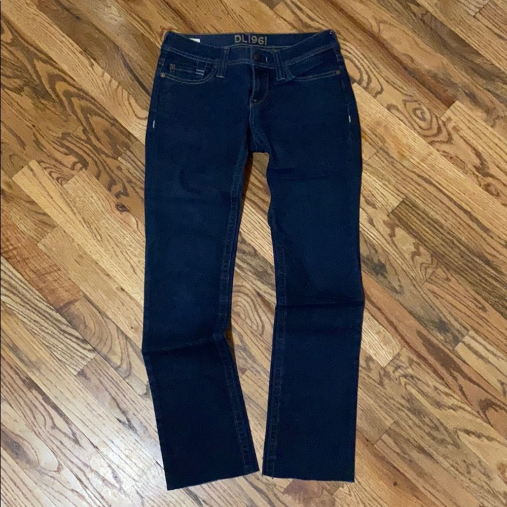 DL1961 dark denim stretch jeans